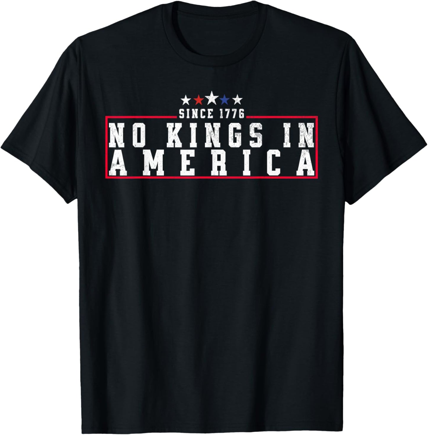 Patriotic Pro-Democracy Protest June 14 No Kings In America T-Shirt