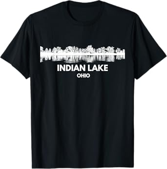 INDIAN Lake OHIO Trip Funny Summer Fishing Camping Crew 2025 Men Women Kids T-Shirt