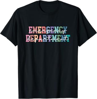 Emergency Department Emergency Room Healthcare Nurse T-Shirt