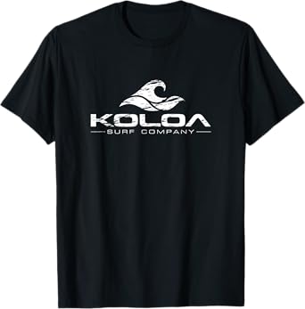 Koloa Surf Vintage Wave Logo Lightweight, Graphic T-Shirt