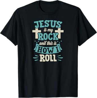 Jesus Is My Rock - Funny Christian Youth Pastor Humor T-Shirt