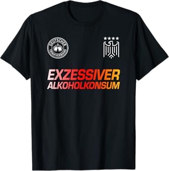 Excessive Alcohol Consumption X Malle Jersey Germany Beer T-Shirt