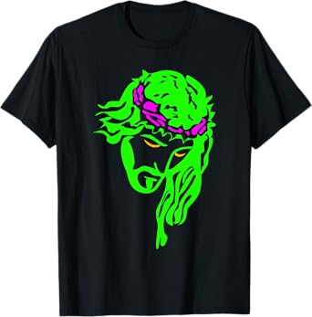 Neon Jesus T-Shirt || Cool Christian Tees T-Shirt