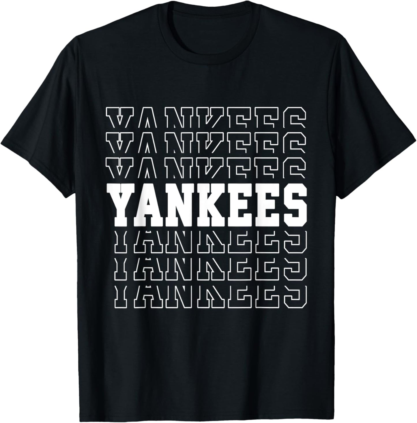 Yankees Vintage Retro Men Women Boy Girl US Flag T-Shirt