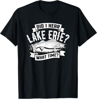 Lake Erie Walleye Fishing T-Shirt