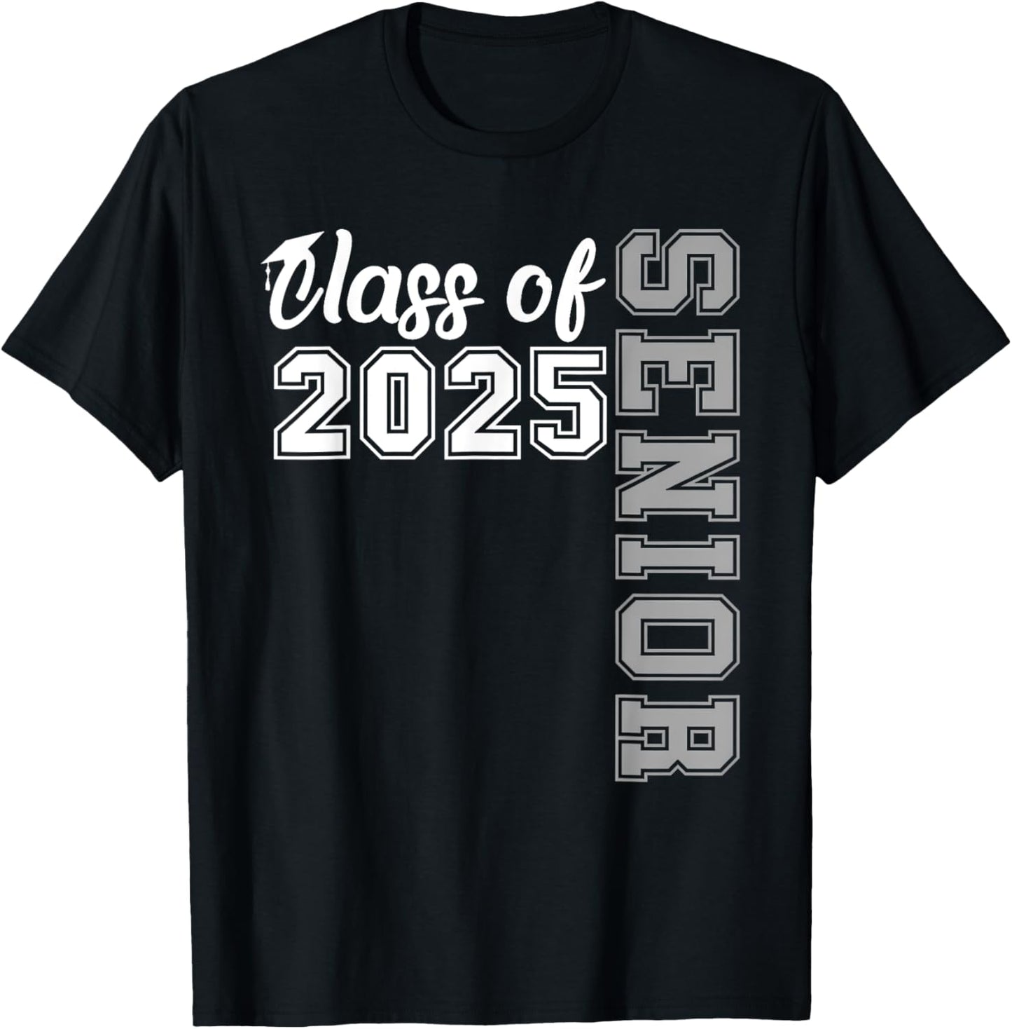 Class Of 2025 Senior 2025 Graduation 25 For Boy Girl Him Her T-Shirt