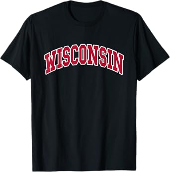 WISCONSIN - Throwback Design - Classic T-Shirt