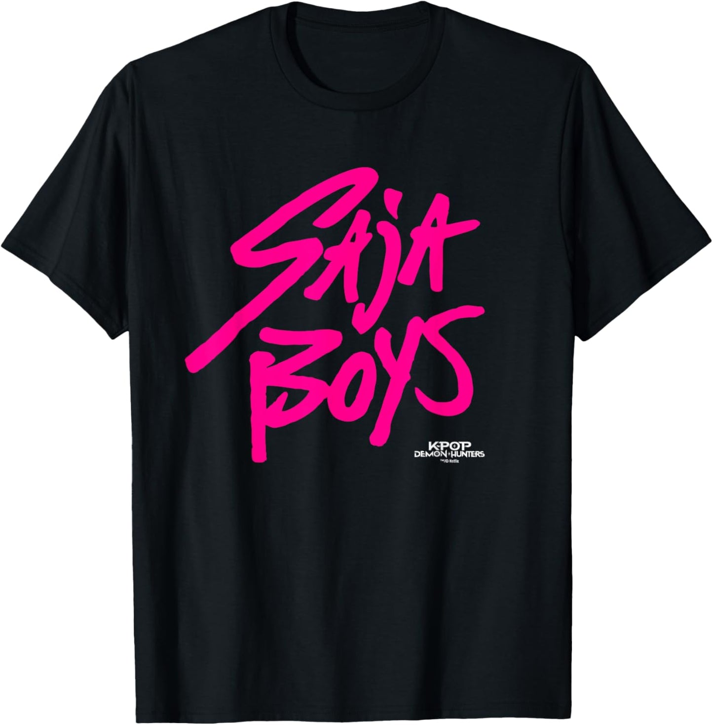 Demon Hunters Saja Boy Officially Licensed T-Shirt