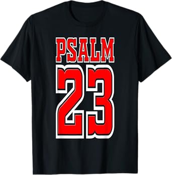 Psalm 23 Jersey Style T-Shirt