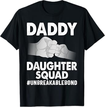 Daddy And Daughter Father Daughter Squad Matching T-Shirt