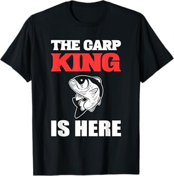 The Carp King Fish Lover And Fisher T-Shirt
