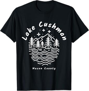 Lake Cushman Mason County Washington T-Shirt