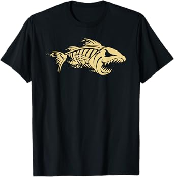 Bone Fish Skeleton T-Shirt