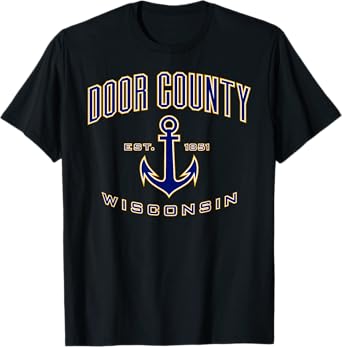 Door County Shirt for Women, Men, Girls & Boys T-Shirt