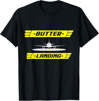 BUTTER Landing! Flight Simulator T-Shirt
