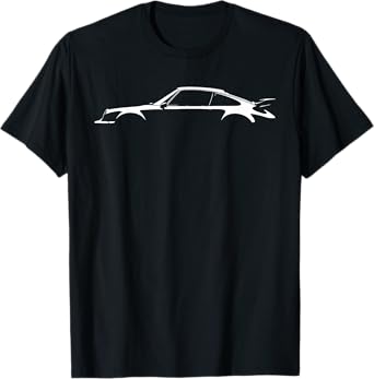 Legendary Racing Sports Car Iconic Racing Car Silhouette T-Shirt