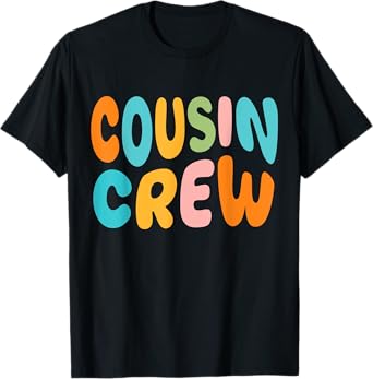 Cousin Crew 2025 Vacation Family Kid Boy Girl Toddler Match T-Shirt