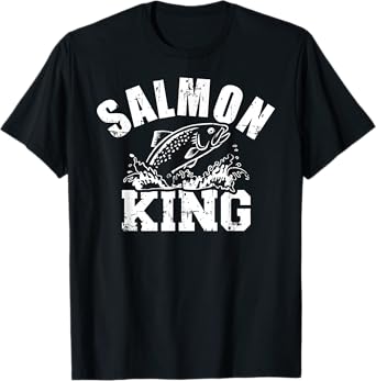 Salmon King Fishing T-Shirt