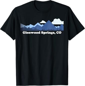 Glenwood Springs Colorado Rocky Mountains CO Souvenir T-Shirt