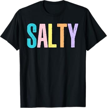 Salty Hawaii Beach Trendy Summer Vacation Vintage Girls Trip T-Shirt