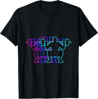 Weight Lifting Weightlifter Gift Clothes For Boys Youth Men T-Shirt