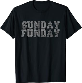 Sunday Funday Funny Party T Shirt T-Shirt