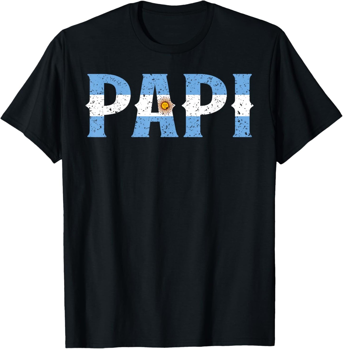 PAPI Argentine Flag Argentina Father's Day Patriotic Pride T-Shirt
