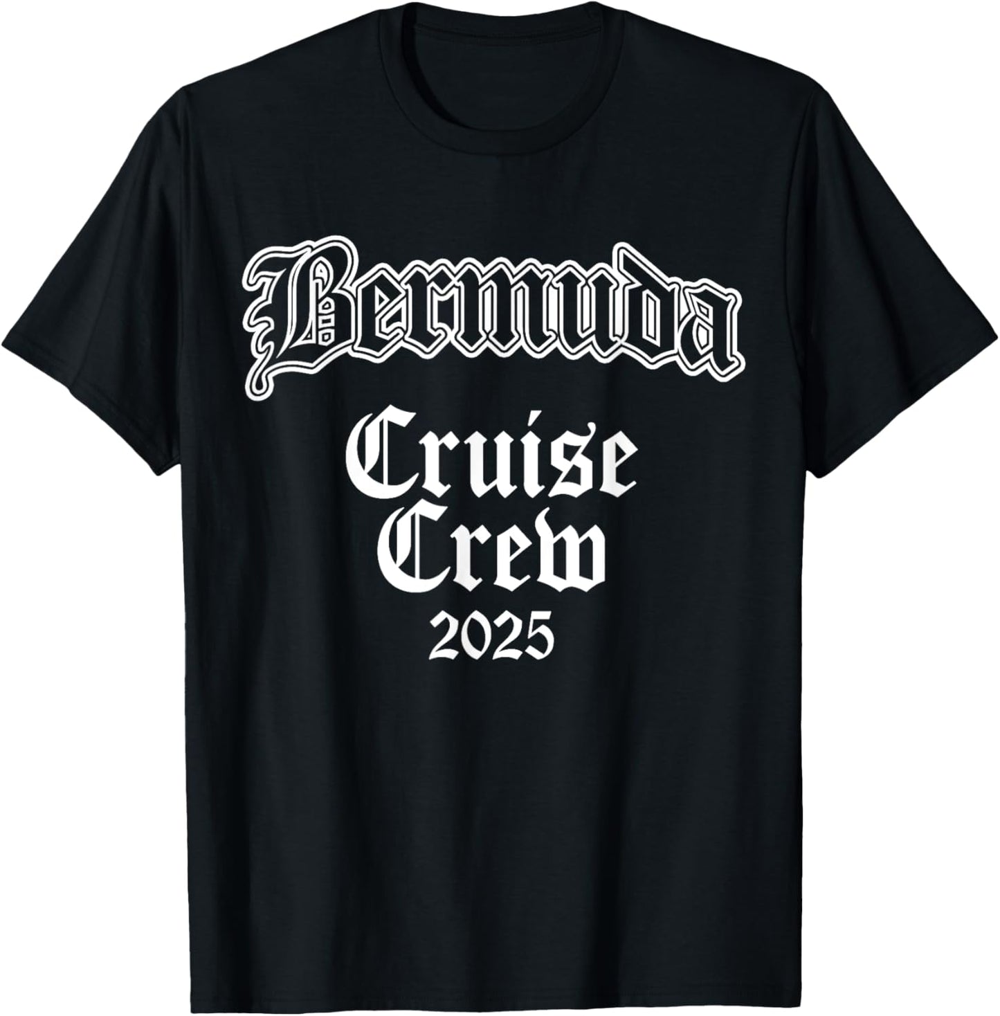 Bermuda Family Cruise Crew 2025 T-Shirt