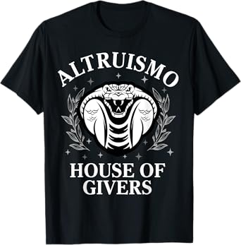 Altruismo House Of Givers RCA School Spirit Black Snake T-Shirt