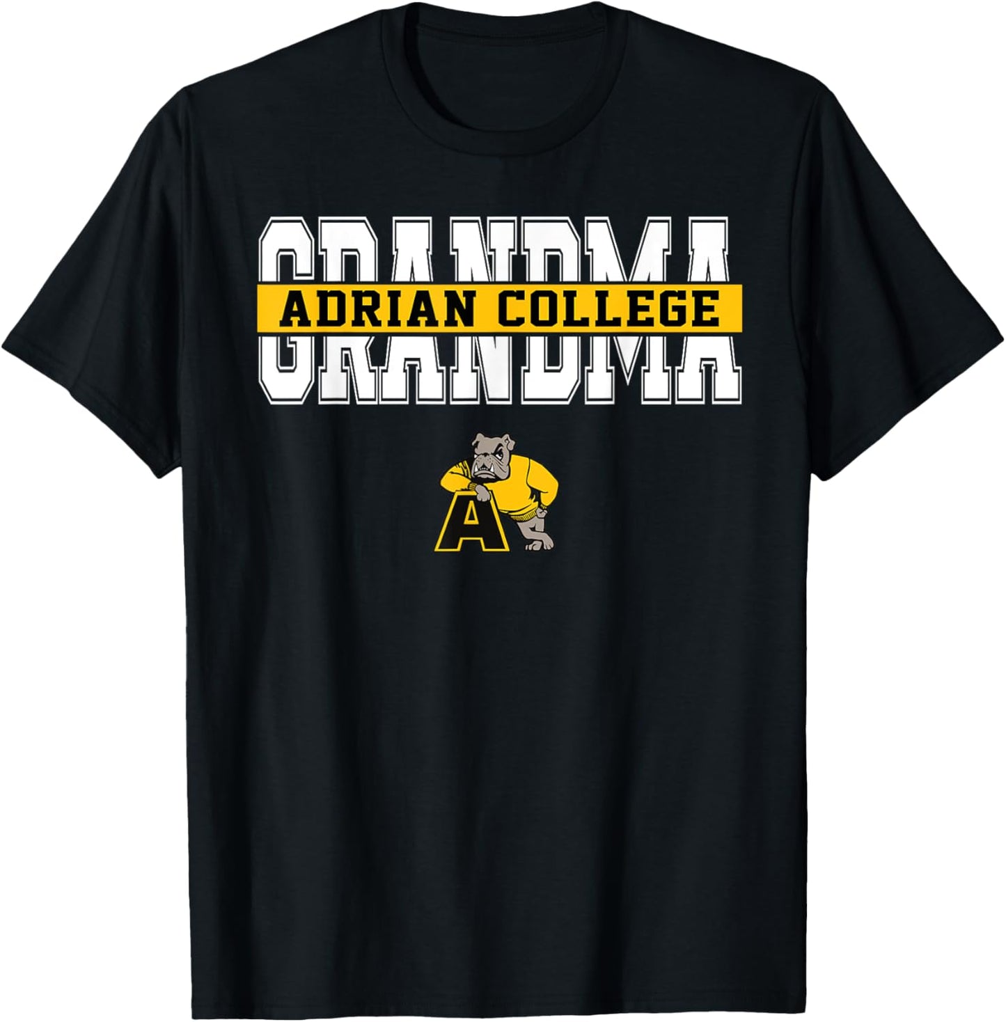 Adrian College Grandma Arch Vintage Design For Women T-shirt by TeeBrew