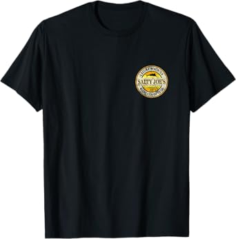 Salty Joe's Vintage Fishing Logo Graphic T-Shirt