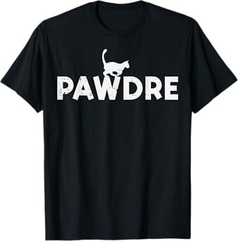 Pawdre Fathers Day Cat Daddy Mens T-Shirt