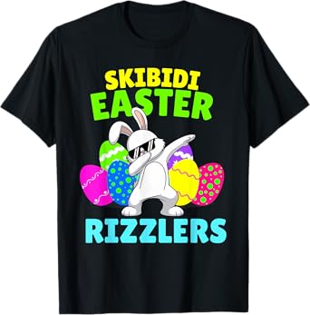 Skibidi Easter - Funny Easter Rizzler Gen Alpha Slang T-Shirt