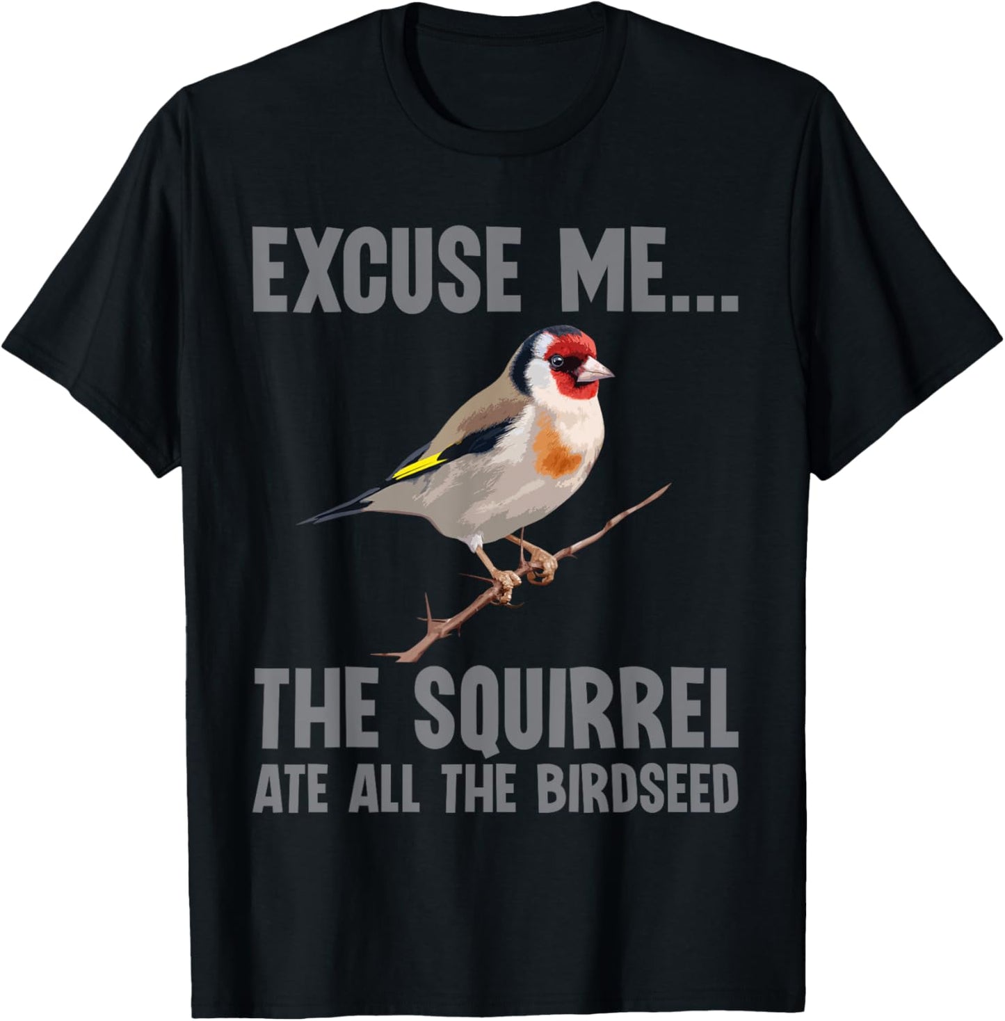 Bird Art For Men Women Kid Bird Watching Birding Birdwatcher T-Shirt