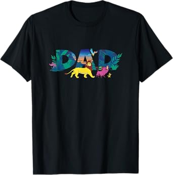 Disney The Lion King Simba & Pals Dad Father’s Day Birthday T-Shirt