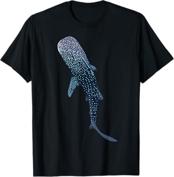 Shark Whale Large Cool Fish Animal T-Shirt