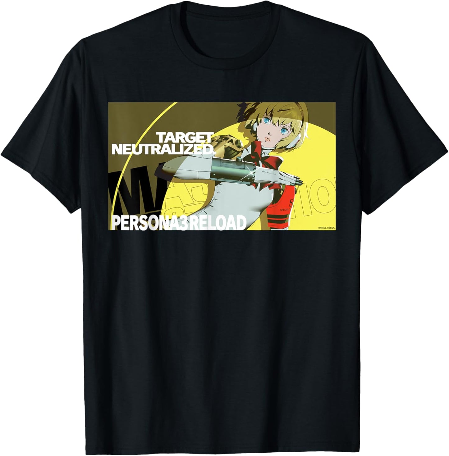 Persona 3 Reload Aigis All-out-attach image ATLUS T-Shirt