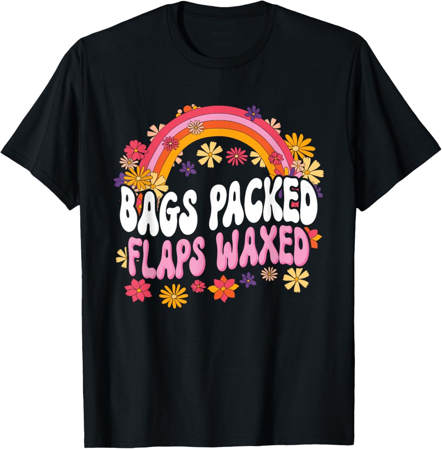 Bags Packed Flaps Waxed T-Shirt