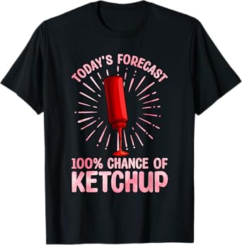Best Ketchup Art For Men Women Ketchup Novelty Ketchup Lover T-Shirt