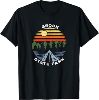 Geode State Park Iowa Forest Camping Vacation T-Shirt