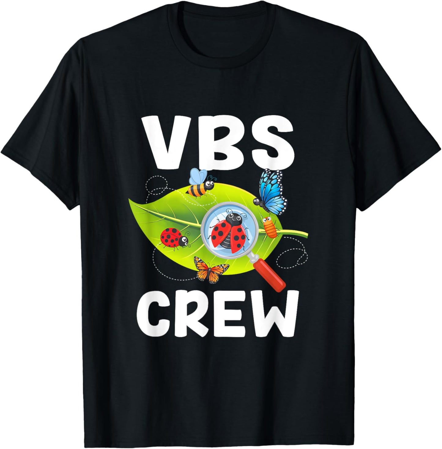 Vbs Crew 2025 Magnified Smallest Insects Adventure Vbs Squad T-Shirt