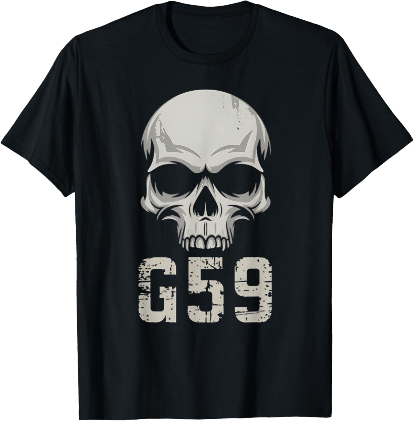 Vintage skull head G59 greyday G59 T-Shirt
