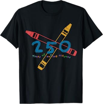 United States Marine Corps 250 Years Of Eating Crayons T-Shirt