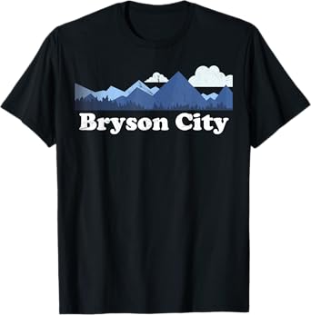 Bryson City North Carolina Blue Ridge Mountains NC T-Shirt