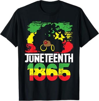 Juneteenth Is My Independence Day Black Women Black Pride T-Shirt