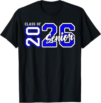 Senior 2026 Graduation My Last First Day Of Class Of 2026 T-Shirt