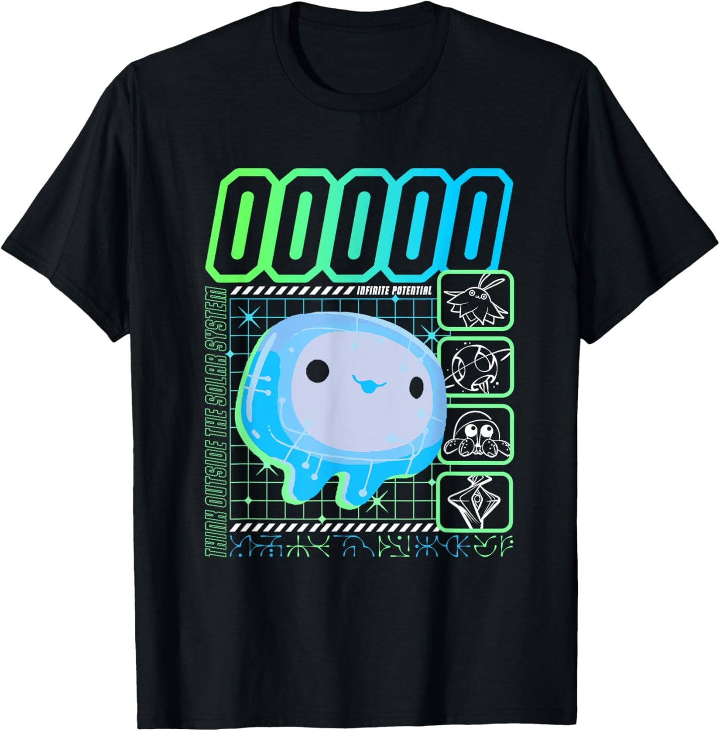 Disney Pixar Elio Ooooo Think Outside The Solar System T-Shirt