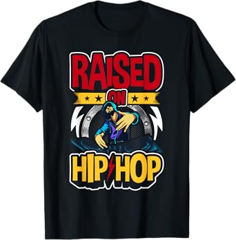 Raised On Hip Hop 50th Anniversary DJ 1973-2023 90s Rap T-Shirt