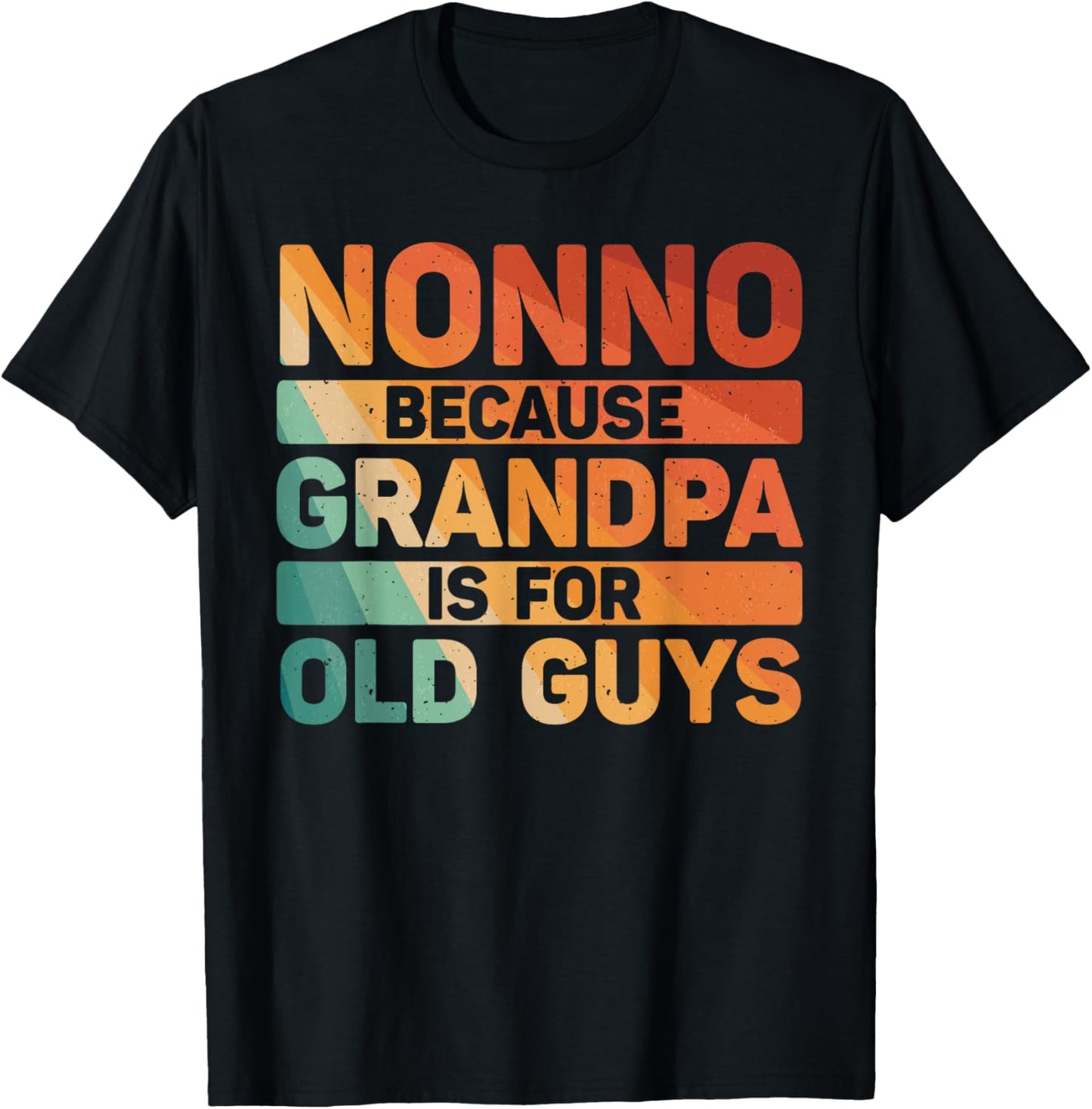Nonno Design For Grandpa From Grandkids Father's Day Nonno T-Shirt