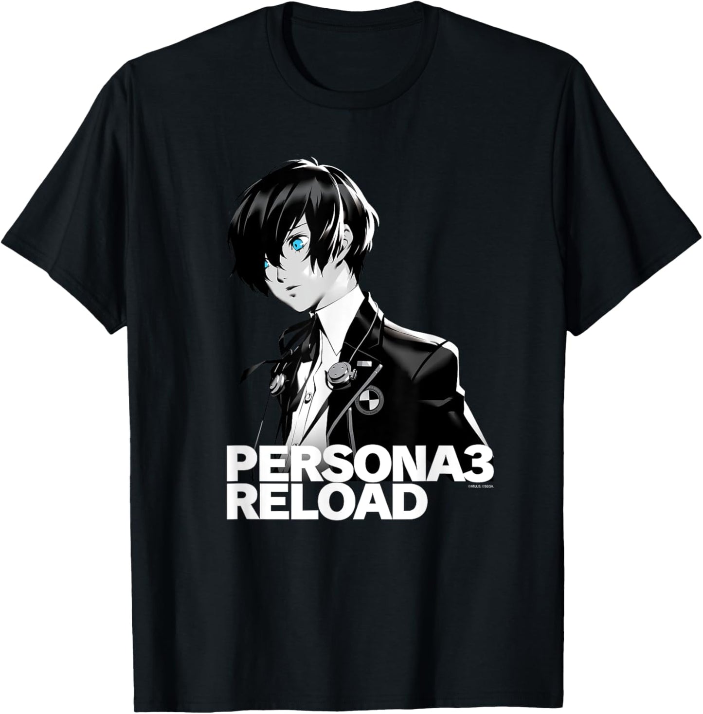 Persona 3 Reload Protagonist Status Screen image (Dk) ATLUS T-Shirt